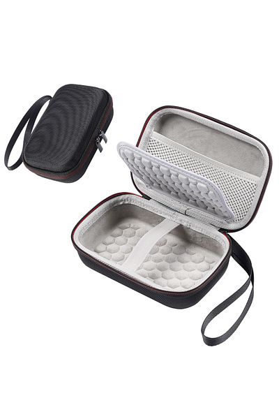 Shunmaii 1 Pcs Grey 1/2pcs Eva Protective Storage Bag For Anbernic Rg Cube Anti-drop Travel Case Portable Car