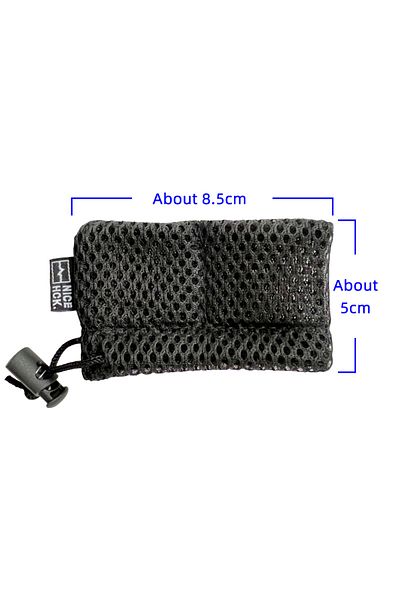kankeirr 20pcs NiceHCK Black HIFI Earphone Mesh Carrying Bag Earbud Protection Pouch Rub Resistance USB Cable