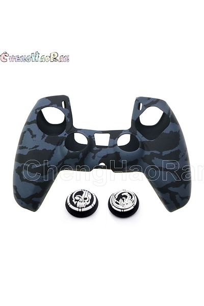 Choice D 1set 1set Soft Silicone Gel Rubber Cover Case For Playstation 5 Ps5 Controller Protection Skin An
