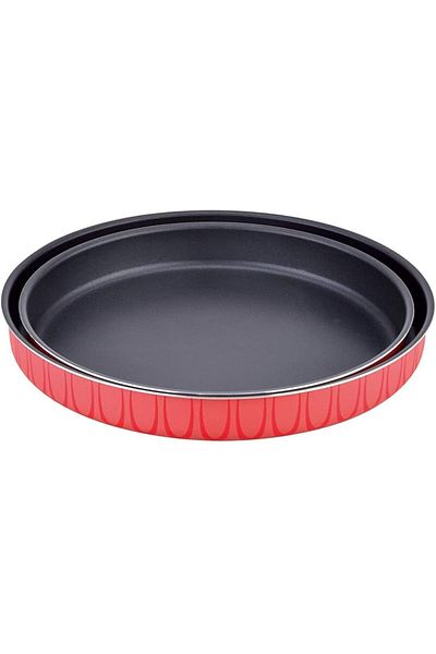 MISTERCOOK Mister Cook Non-Stick Round Oven Tray set 24-28-34 cm.