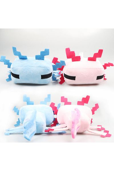 Choice 30cm Blue Axolotl Plush Toy Soft Stuffed Plushie Animal Axolotl Doll Cartoon Character Toys Kids ...