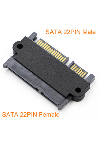 Choice محول SATA من أنثى إلى ذكر، من ذكر إلى ذكر، 22 سنًا، SATA مع 7 أسنان + ...