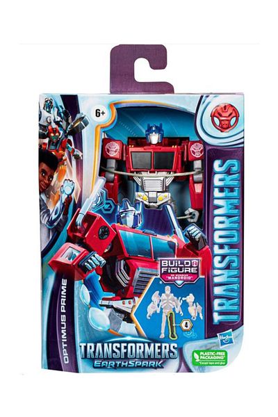 Hasbro Earthspark Deluxe Optimus Prime Figure F6735