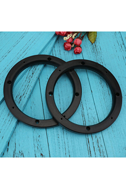 APWIKOGER محول فاصل مكبر صوت السيارة المشطوف العالمي مقاس 6.5 بوصة لإعادة تركيب حصيرة الصوت