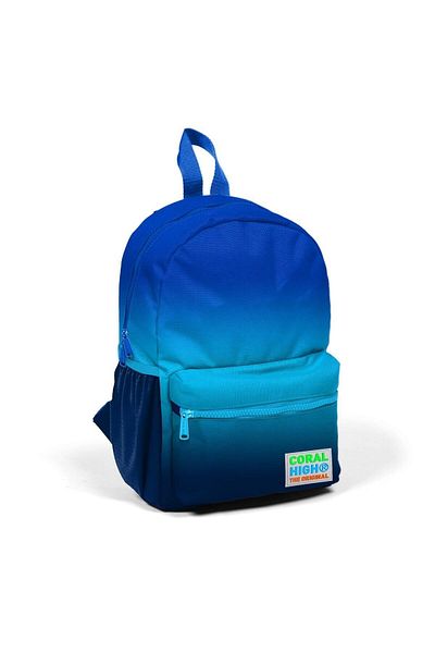 Coral High Rucsac Little Nest Albastru bleumarin Culoare Tranziție Model două compartimente 23545