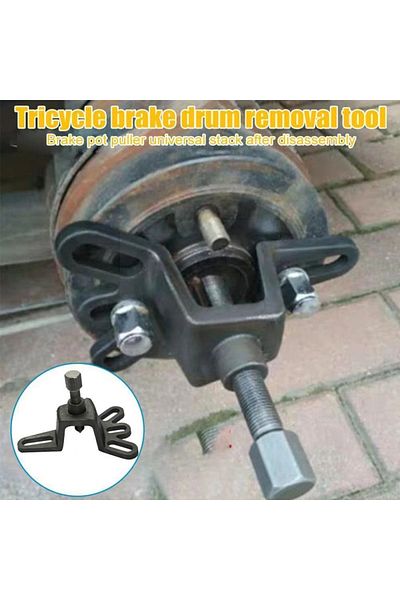 Choice Universal Brake Drum Puller Tool 4 Hole Wheel Hub Puller Repair Tool Handheld For Motorcylce Acce...