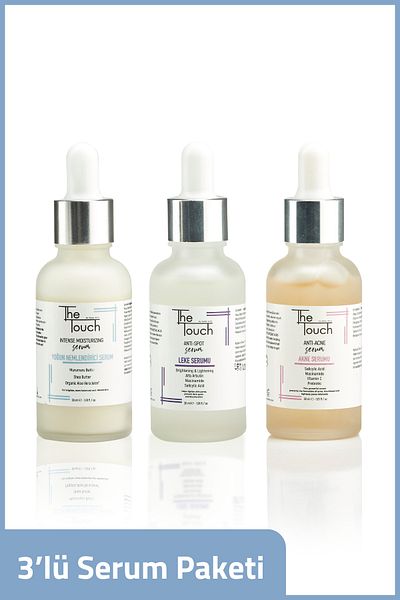 The Touch By Seda Altın 3 Serum Pack