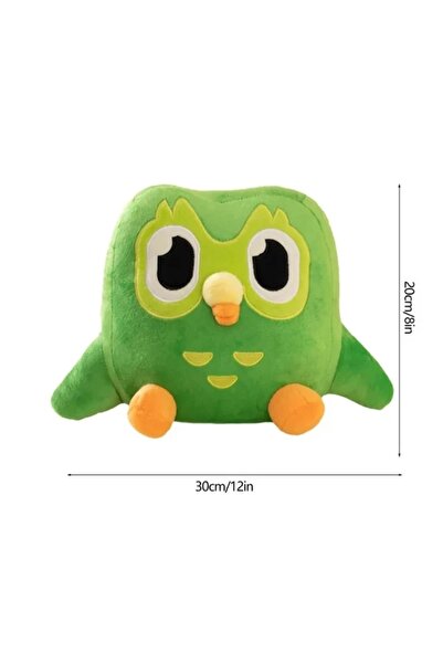 Choice FireBrick 30CM Duolingo Lily Owl Plush Toy Purple Girl Cartoon Animati...