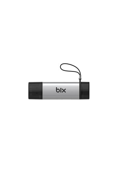 Bix Adp-11 Type-C USB 3.2 Sd and Micro Sd Otg Memory Card Reader