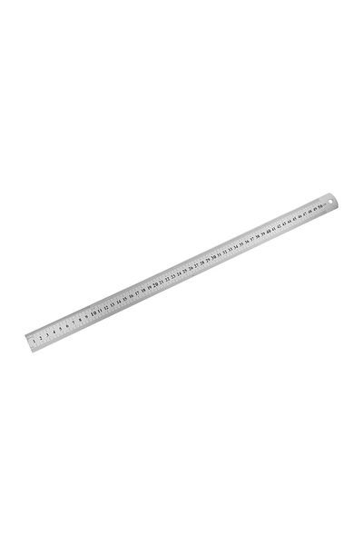 ALLOYSEED 500mm Stainless Steel Double Side Straight Ruler Centimeter Inches Scale Ruler Precision Measuring T