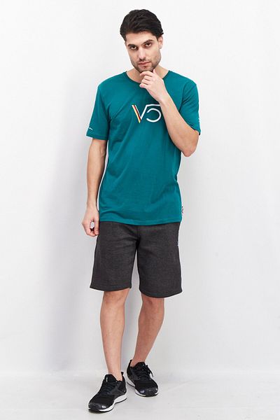 Aston Martin Men Sportswear Fit Short Sleeve Brand Logo T-Shirt, Green