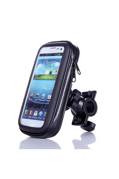 Juo Bisiklet Motosiklet Telefon Tutucu Suya Dayanıklı Large Gidon Bağlantılı