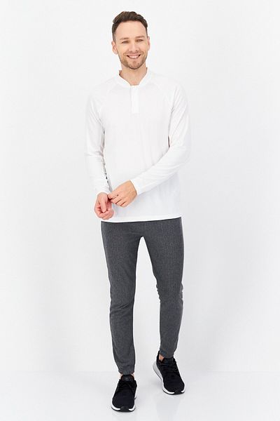 Castore Men Sportswear Fit Long Sleeve Training T-Shirt, White