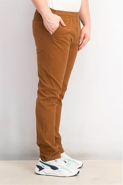Tchibo Men Pull On Plain Chino Pants, Brown