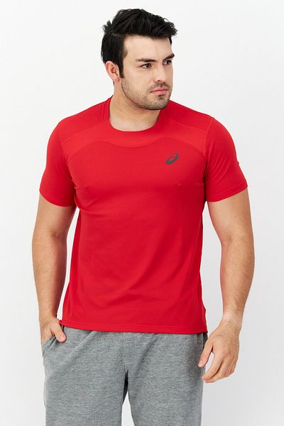 Asics Men Sportswear Fit Training T-Shirt, Red