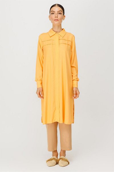 Esswaap Φυσικό ύφασμα Cool Holding Tunic Orange