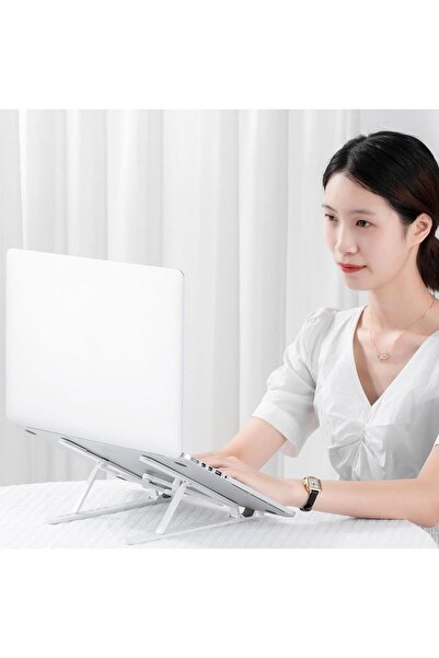 Orico Katlanabilir 7 Kademeli Notebook Laptop Standı Beyaz