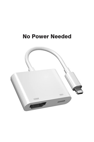 Choice محول Lightning إلى HDMI بدون طاقة، محول AV رقمي بدقة 1080 بكسل، كابل م...