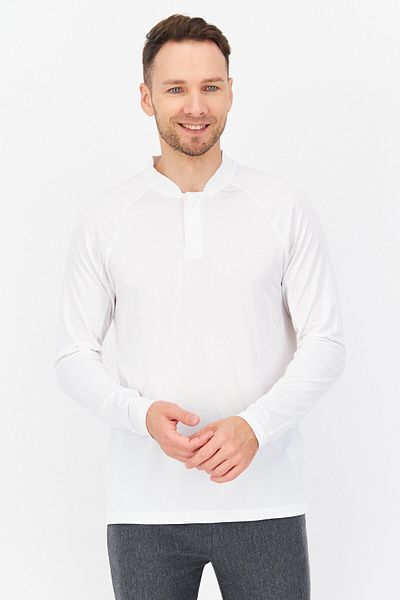 Castore Men Sportswear Fit Long Sleeve Training T-Shirt, White