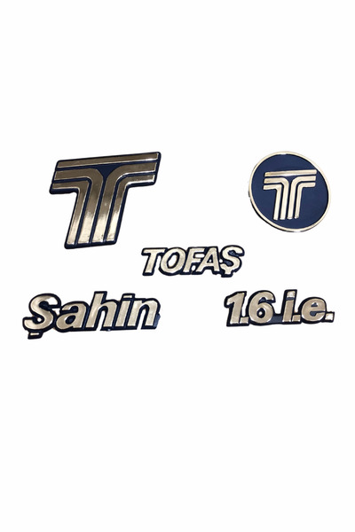 MEF Tofaş Arma Front and Back Hawk Lettering Set 1.6.I.E Hawk Lettering Set