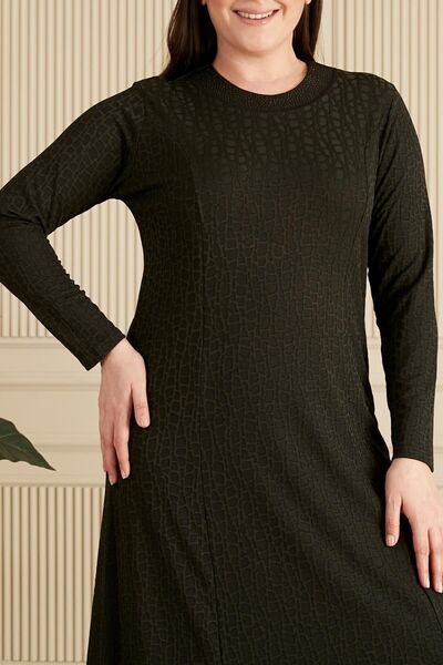 Ferace Γυναικείο Μεγάλο Μέγεθος Νεργιζ Ζακάρ Φόρεμα Μαμάς