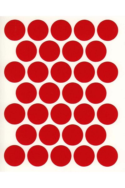 PACIFIC Adhesive Plug Red 18mm