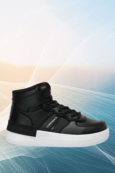 lumberjack Freya Black High Top Women's Sneaker Casual Sports Shoes