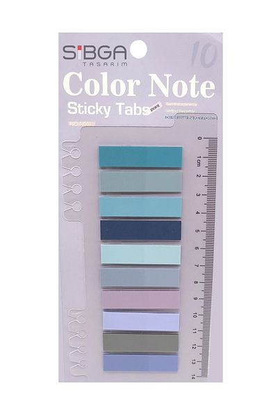 sibga tasarım Transparent Colored Postit Post-it Post It.Bookmark Bookmark Postit Sticker Note Paper 200 Sheets