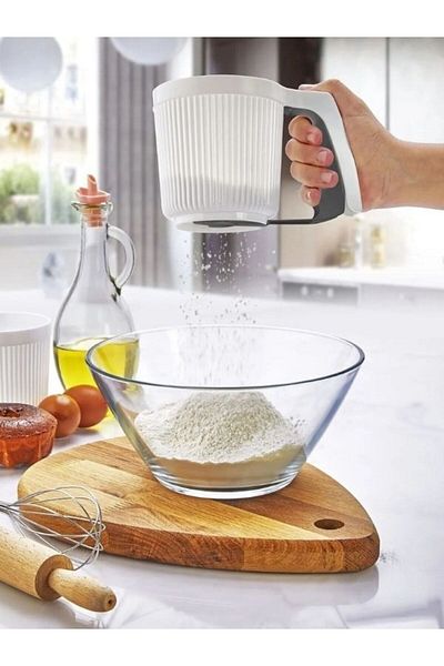 Viyalente Kp-140 Model New Generation Flour Sieve - Practical Latched