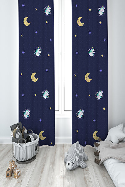 MEKTA HOME CAMERA BEBELILOR ȘI COPIILOR Perdele de fundal cu 2 aripi cu model...