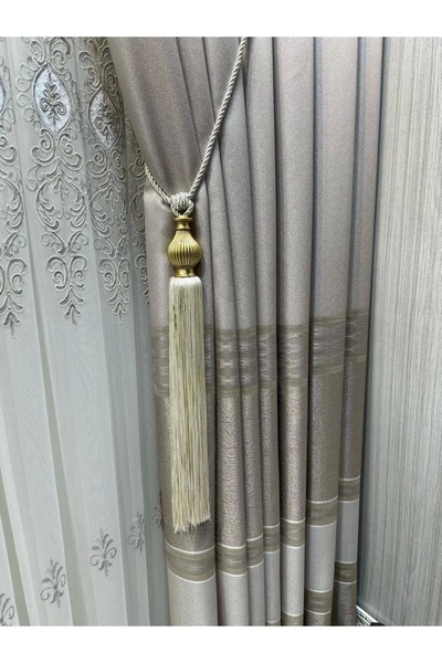 NİVEMESHOME Nivemeshome Vizon Simli Saçaklı Tavan Toplama Braçol