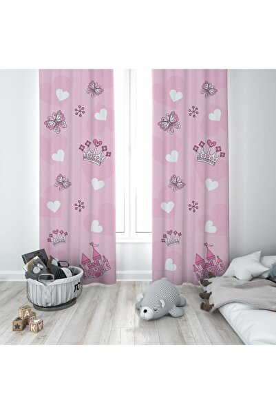 MEKTA HOME Perdele de fundal pentru camera bebelușului și copiilor cu model d...