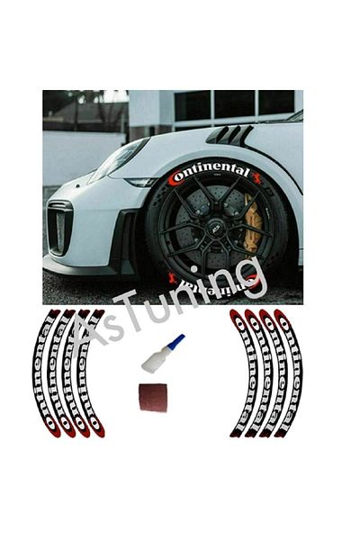 ASTUNİNG PVC гумени 4 броя Continental Tire Lettering