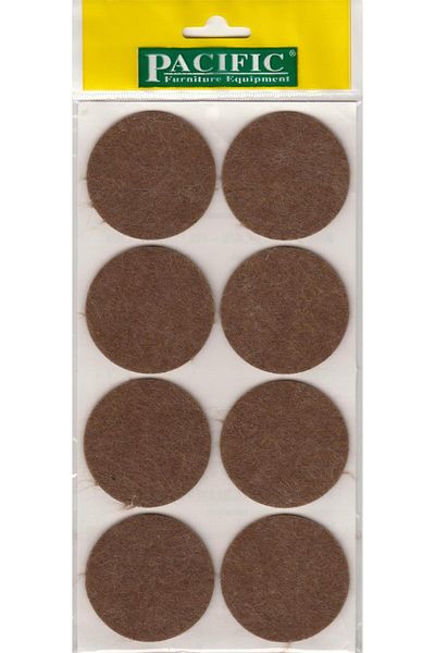 PACIFIC Adhesive Feltings 55mm Brown