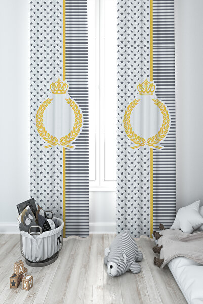 MEKTA HOME CAMERA BEBEUI SI COPII Coroana Coroana Instelata 2 Aripi Cortina d...