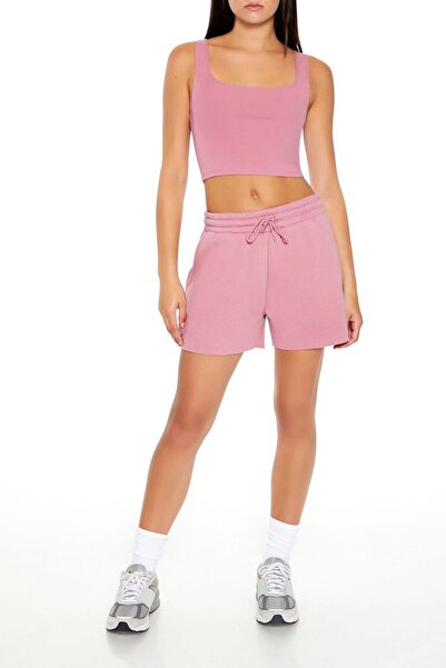 Forever 21 Pamuk Karışımlı Crop Atlet