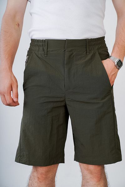Butik TREND BIZ Σορτς κανονικής εφαρμογής με τσέπες με φερμουάρ και ελαστική μέση