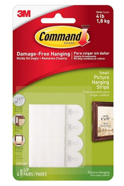 3M 17202 Command Küçük Boy Cırt Bant