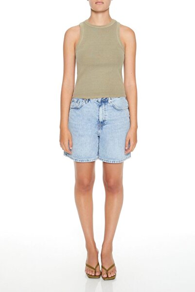 Forever 21 Fitilli Örgü Atlet