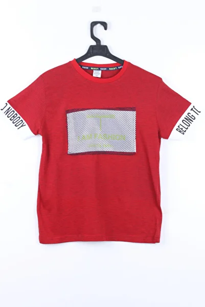 Cansın Mini Men's Mesh Tshirt 9-14 Years 14067