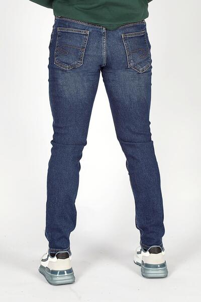 Lee Cooper Jagger Normal Bel Dar Kesim Düz Paça Mavi Erkek Jean Pantolon