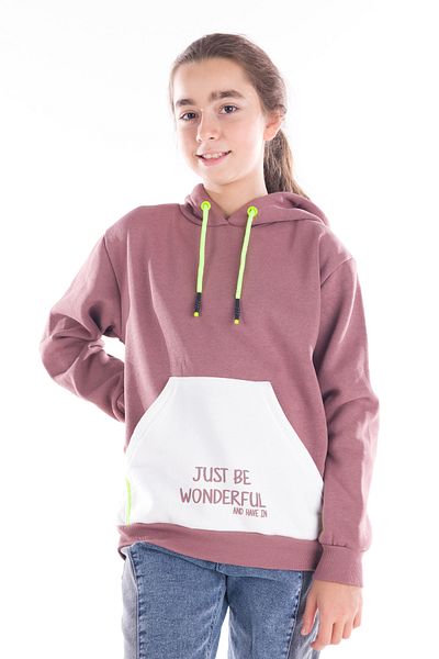 Cansın Mini Girls' Hooded Sweatshirt 14164