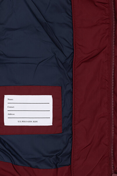 U.S. Polo Assn. Erkek Çocuk Bordo Kaban 50291717-VR014