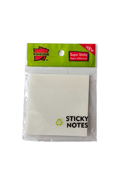 Ceylan Kırtasiye Beyaz Şeffaf Not Kağıdı Post-it - Transparan Sticky Notes - ...