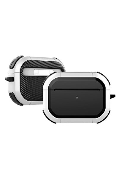 Choice حافظة سماعة أذن فاخرة بيضاء اللون لأجهزة AirPods Pro 2nd من الجيل الأو...