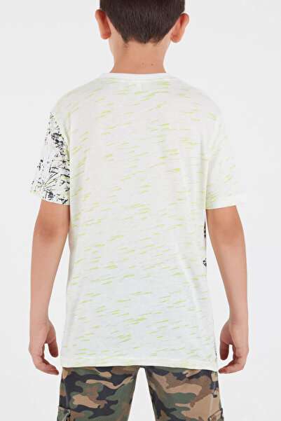 Cansın Mini Tricou cu imprimeu text Heisenberg pentru băiat 9-14 ani 14072