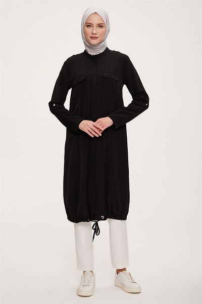 Armine Black Tunic - 22Kd4359 Model