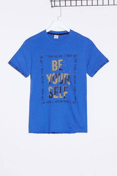 Cansın Mini Boy's Hairy Printed T-Shirt 9-14 Years 14101