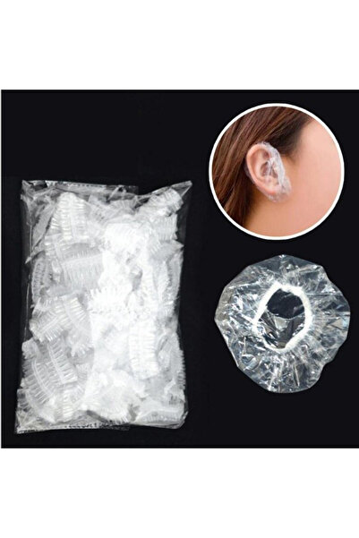 Choice 100 قطعة من سدادات الأذن البلاستيكية المقاومة للماء للاستخدام مرة واحدة، غطاء استحمام، واقي للأذن، صبغ الشعر، حمام الزيت، عرض