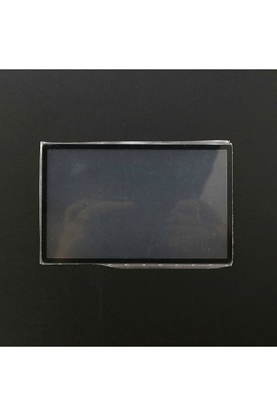 Choice Black Yuxi For 3ds Xl Ll Replacement Black White Top Front Screen Frame Lens Cover Lcd Screen Protec